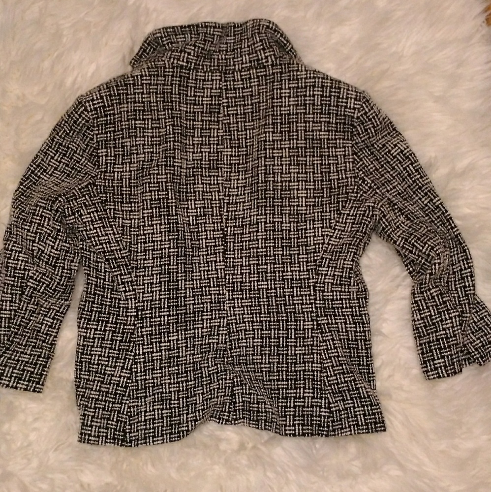 Vintage MICHAEL KORS 3/4 sleeve tweed blazer - Picture 3 of 3